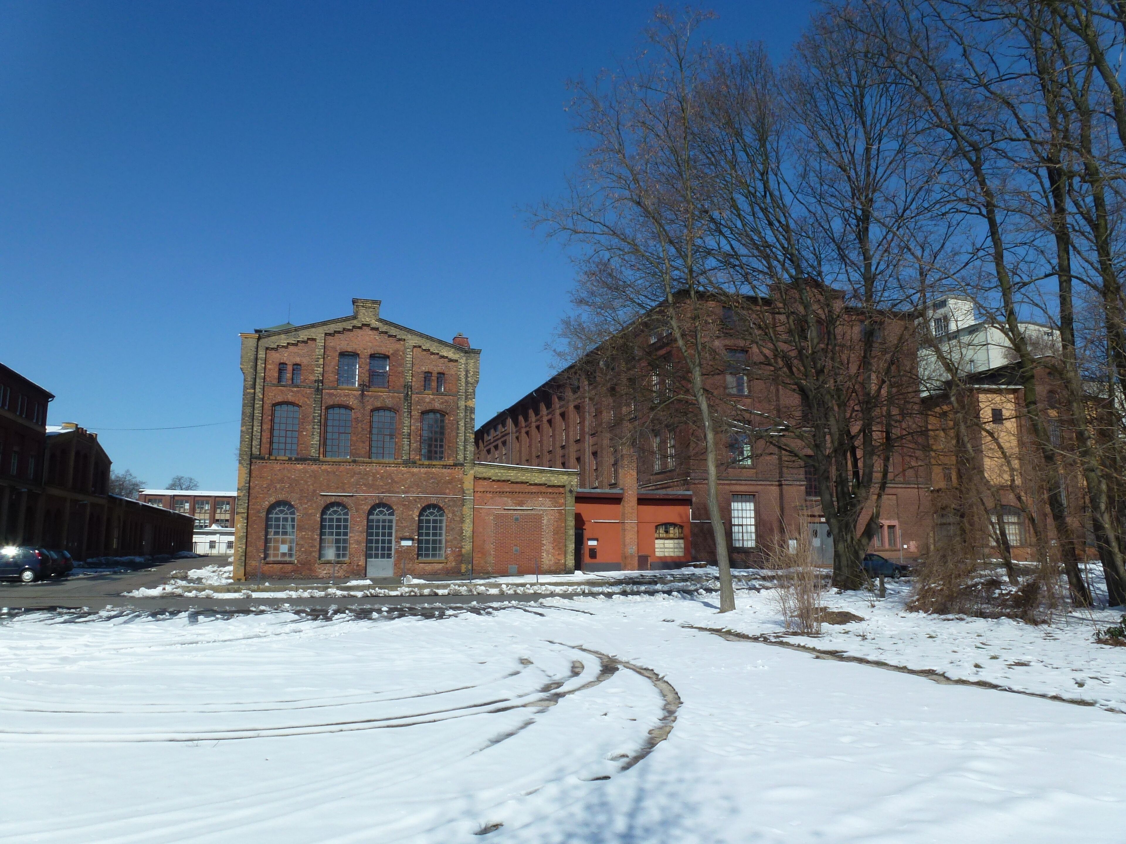 Berln-Eiswerder Fabrikgebäude