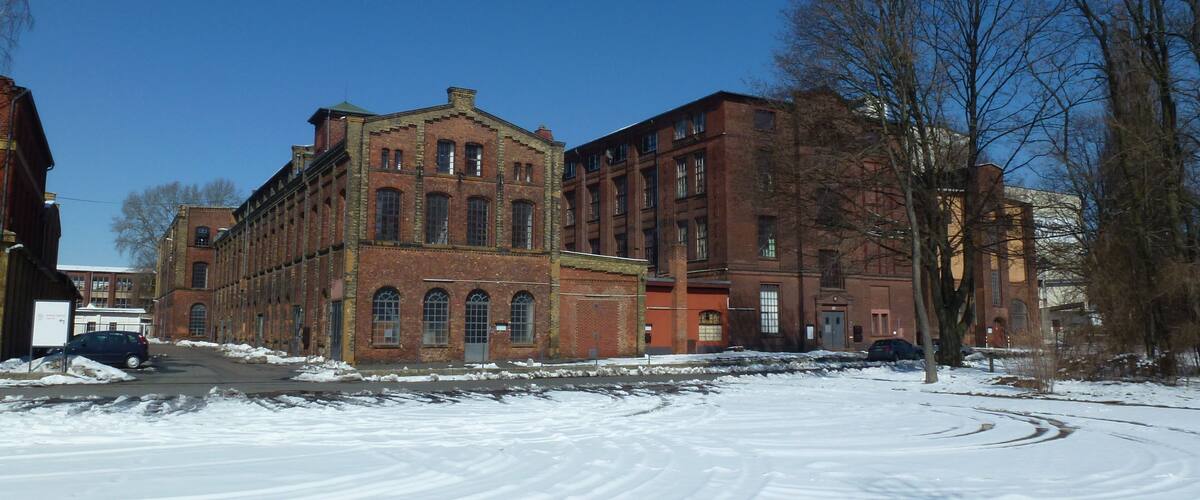 Berln-Eiswerder Fabrikgebäude