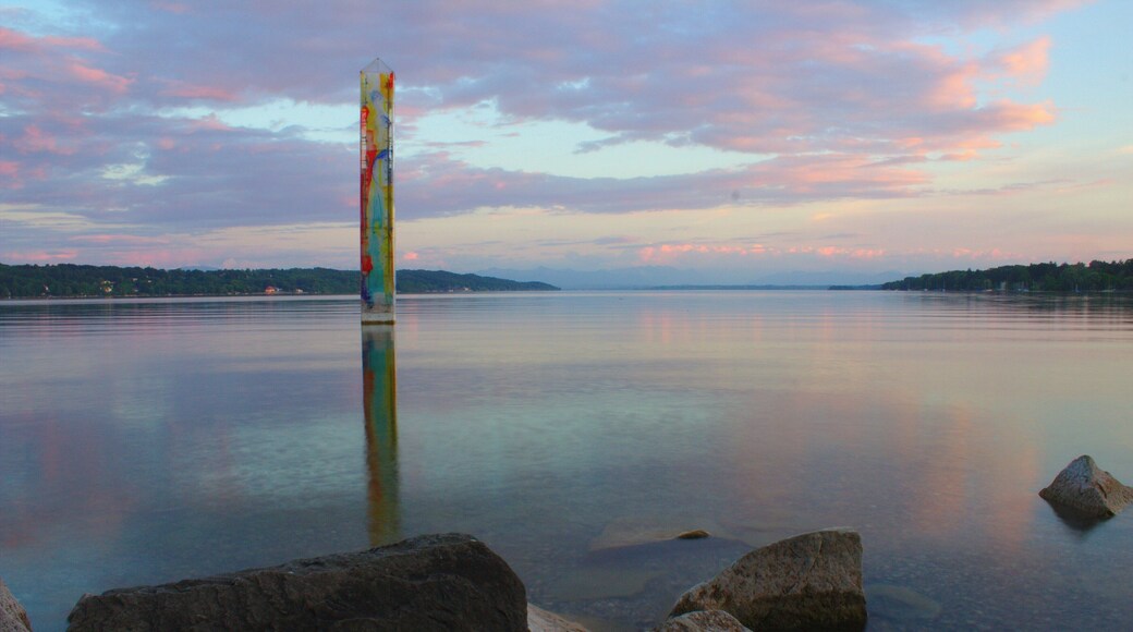A view over the Starnberger See near Munich, Germany