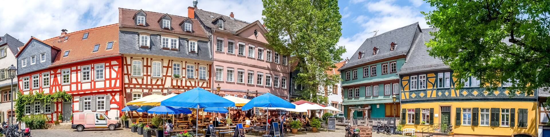 Altstadt, Frankfurt Höchst, Hessen, Deutschland