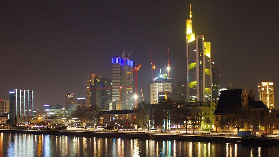 Skyline von Frankfurt.