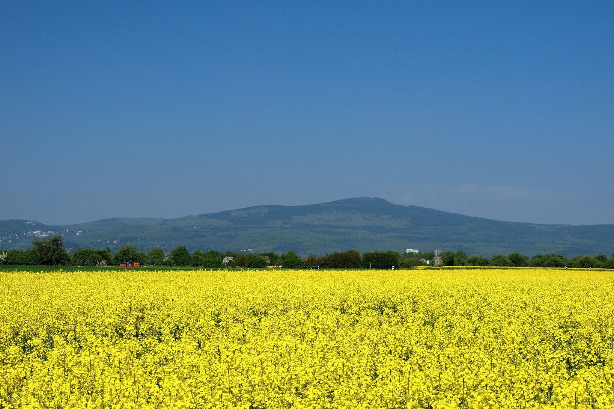 The Altkönig, as seen from Steinbach