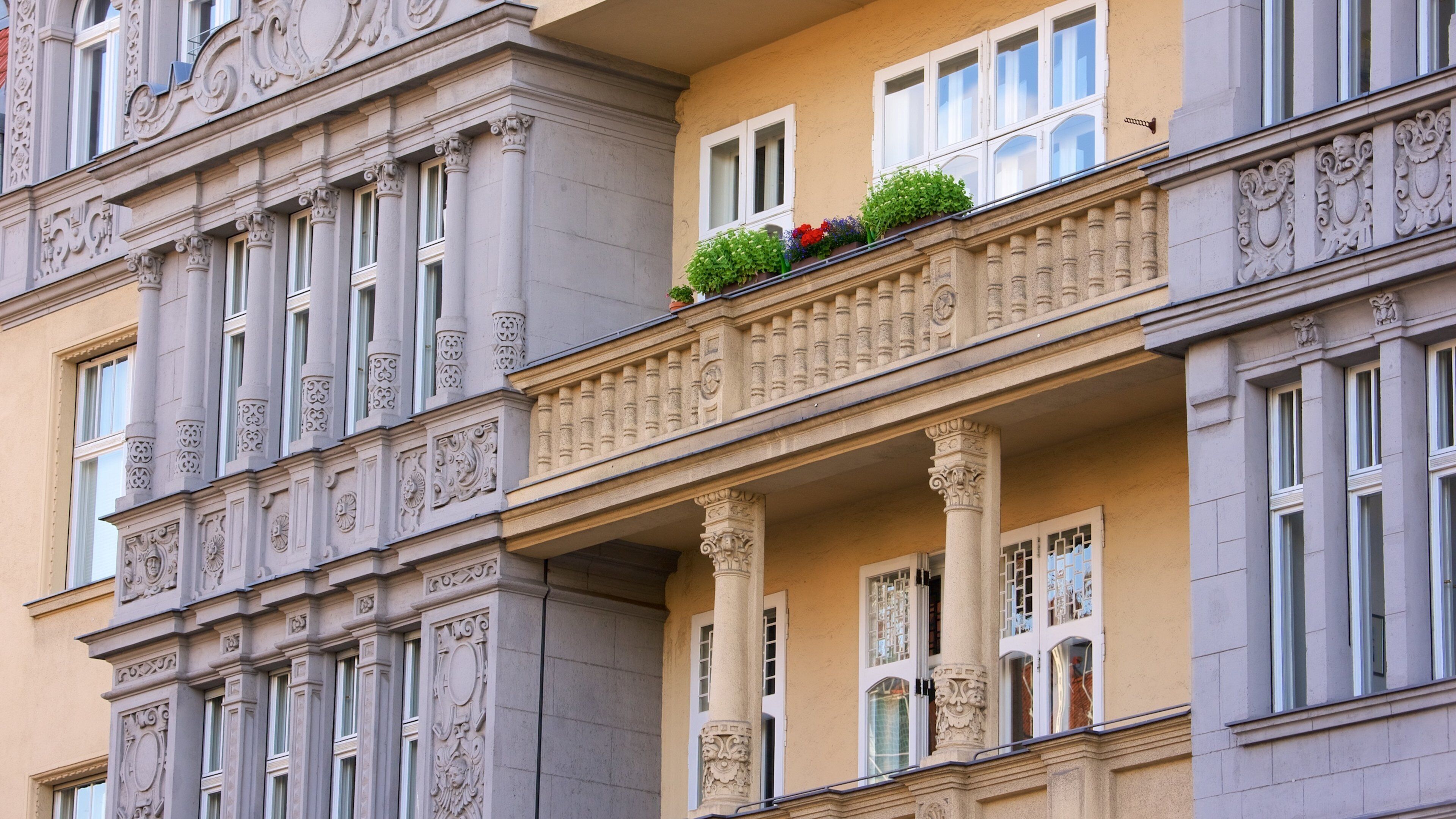 Charlottenburg que incluye una ciudad