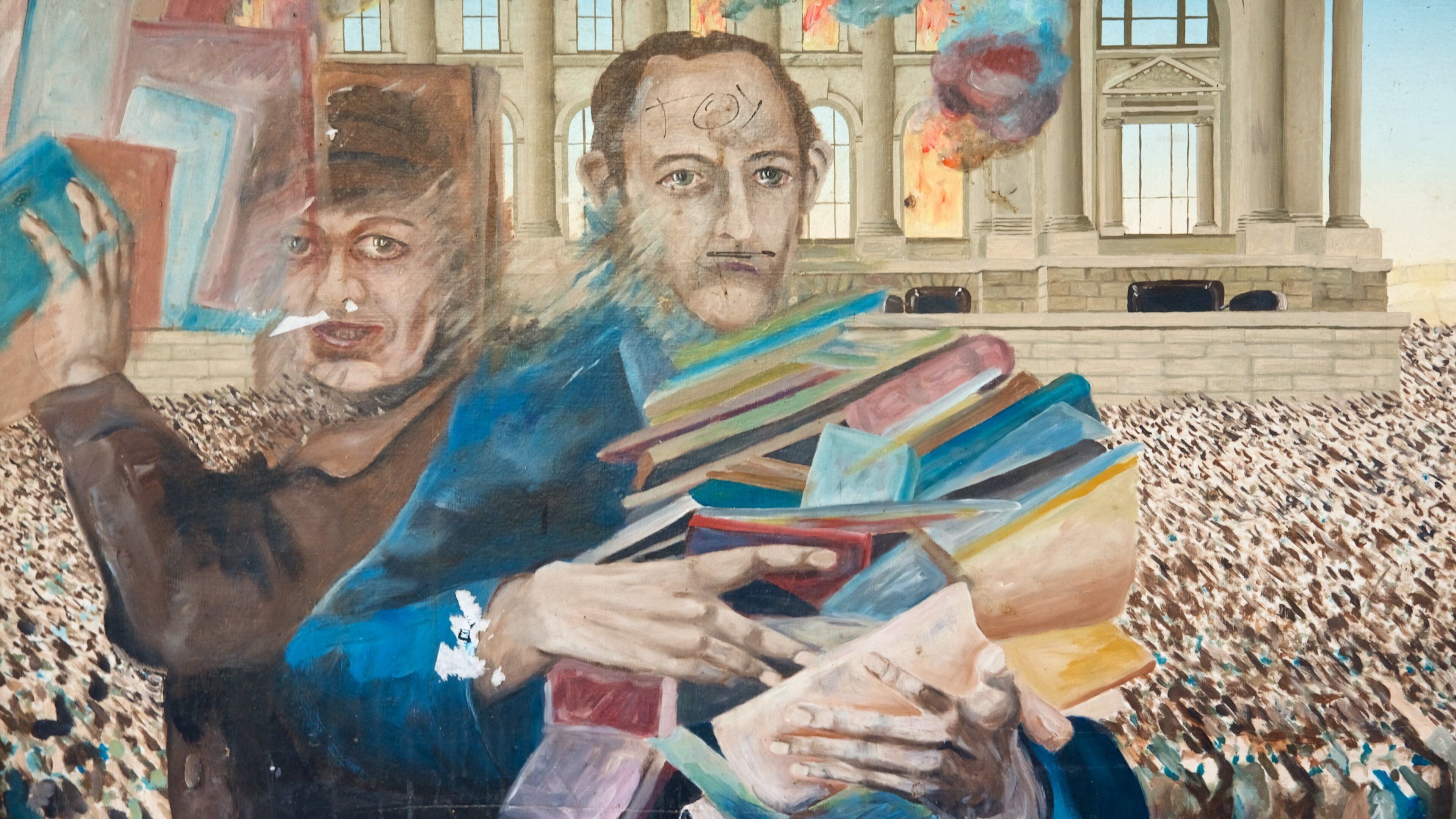 Charlottenburg ofreciendo arte al aire libre