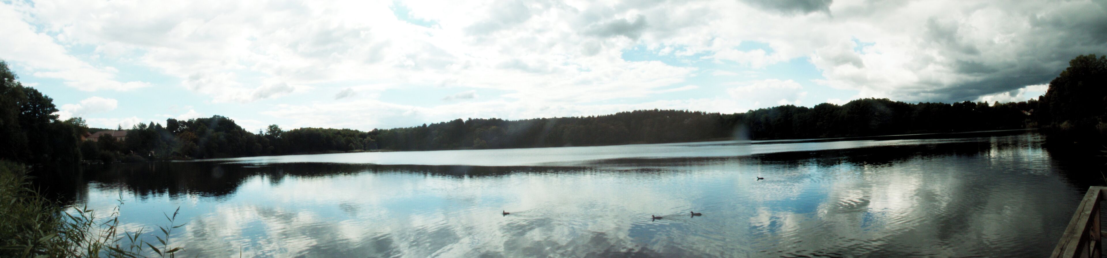 Lake Schermützelsee, Buckow (Märkische Schweiz), Germany.