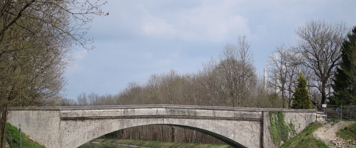 Brücke Haimonstraße (Baujahr 1924, Eisenbeton)