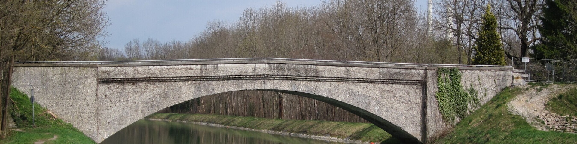 Brücke Haimonstraße (Baujahr 1924, Eisenbeton)
