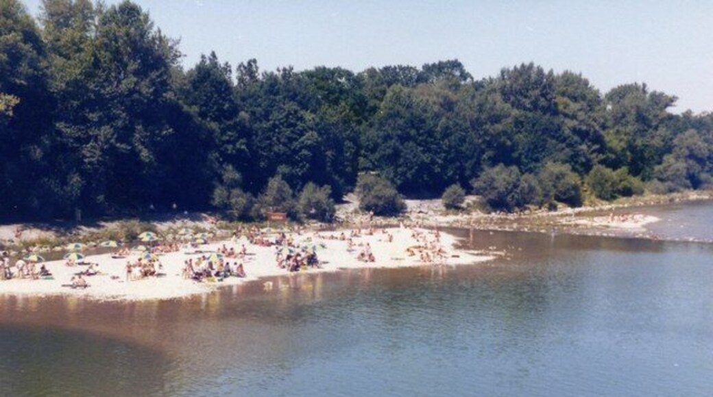 Sonntag Nachmittag an der Isar (Sunday afternoon on the Isar)