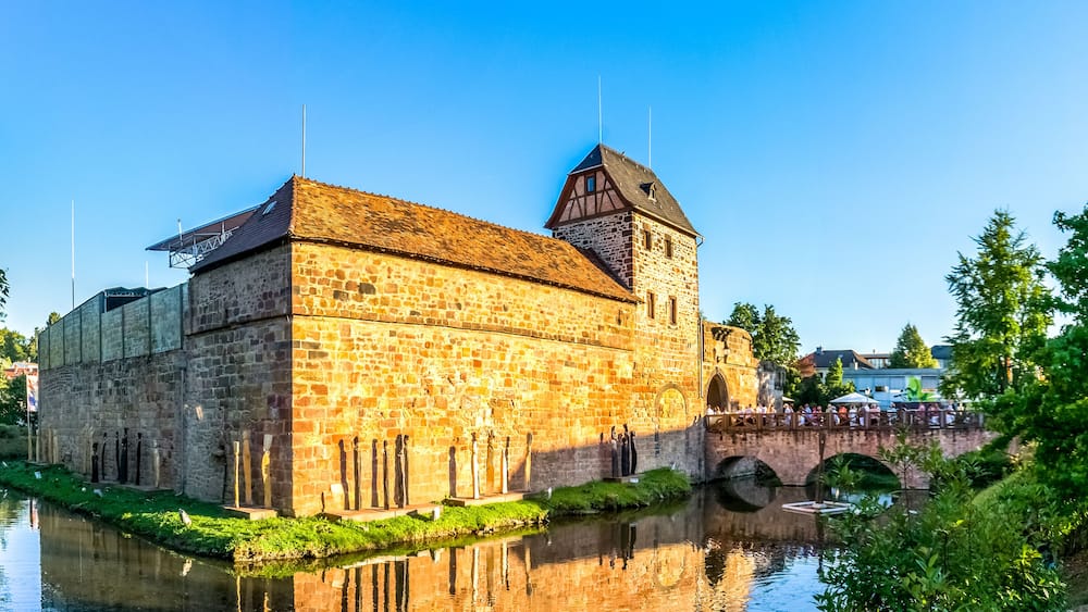 Burg, Bad Vilbel, Taunus, Deutschland