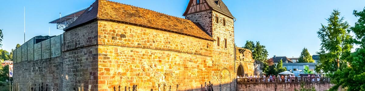Burg, Bad Vilbel, Taunus, Deutschland