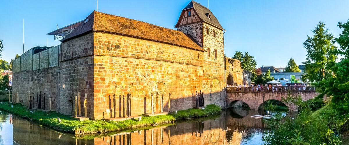 Burg, Bad Vilbel, Taunus, Deutschland