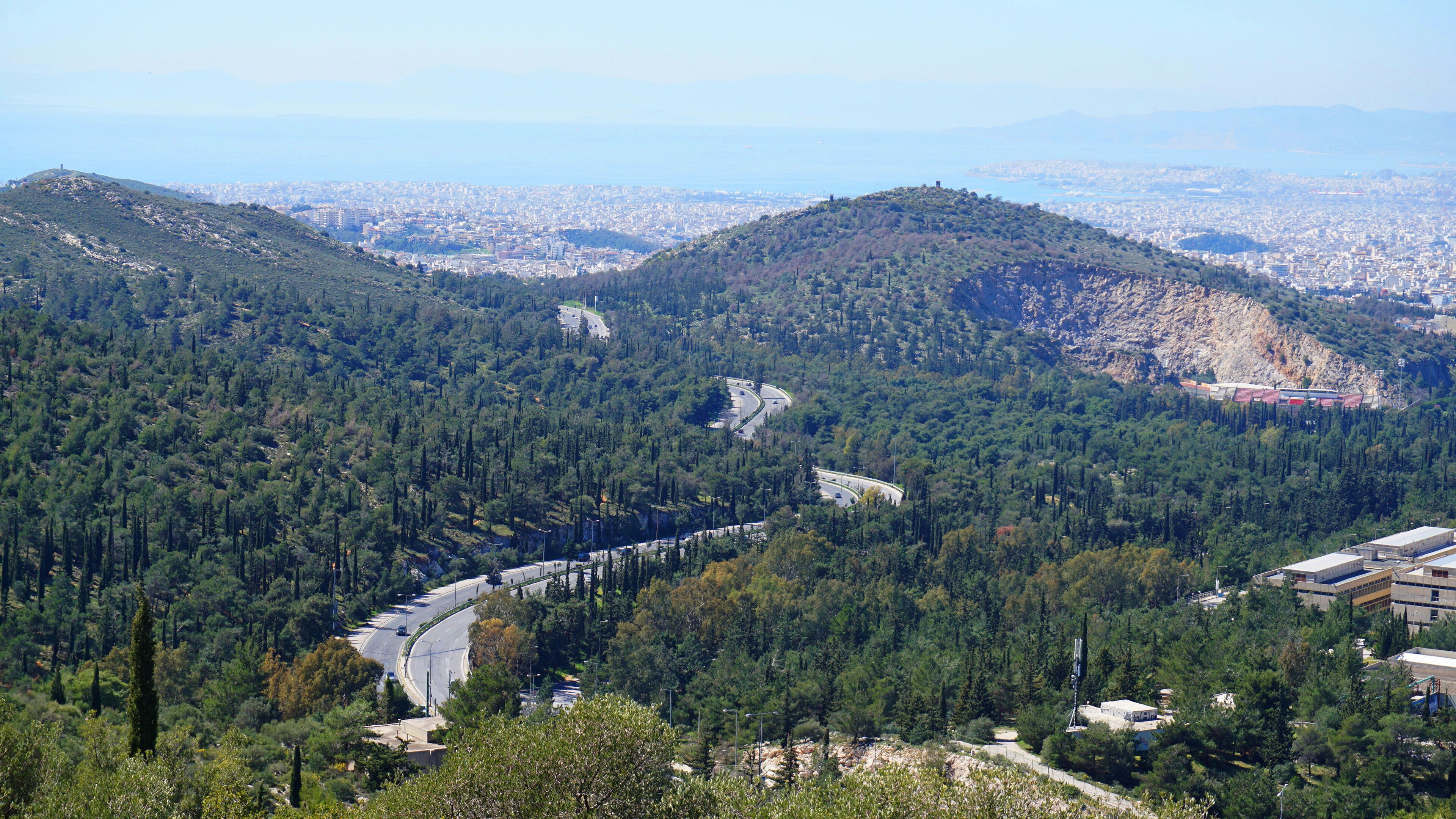 Photo of Kessariani area in Hymetus mountain, Attica, Greece