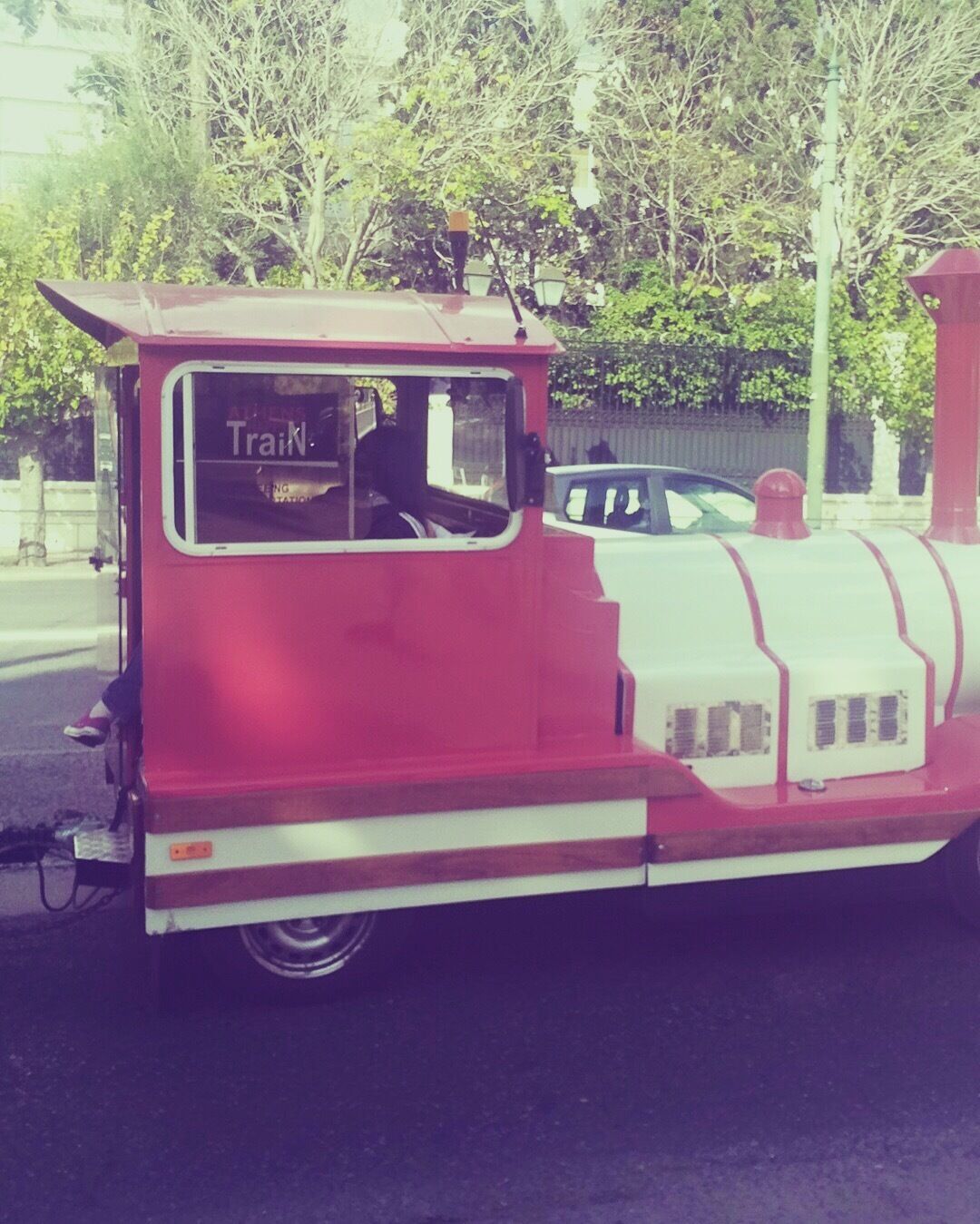Tour train in Athens 
