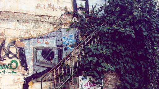 Old building, in Athens Greece