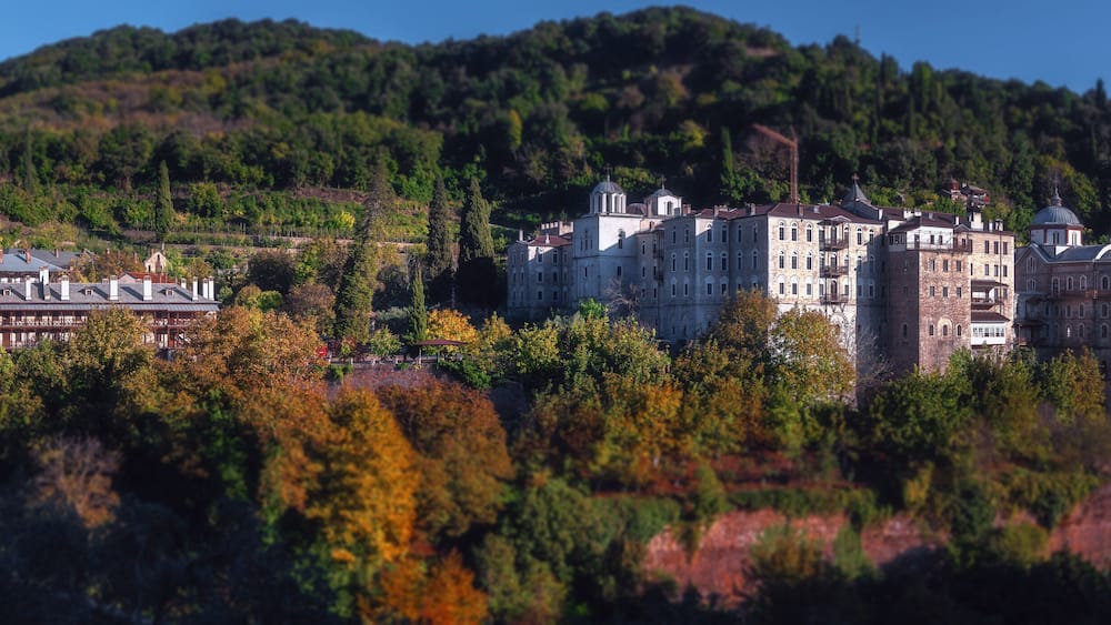 The Holy Mountain Athos in Greece has been listed as a World Heritage Site. The Zograf Monastery is Bulgarian Orthodox monastery.