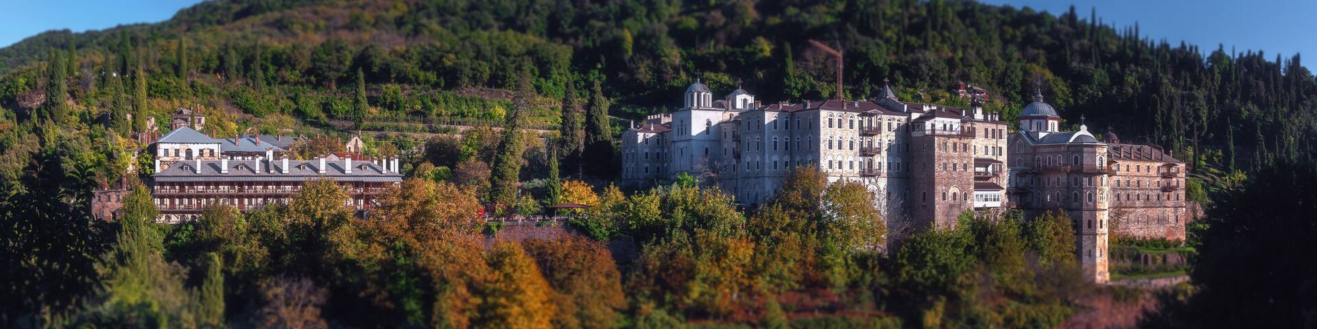 The Holy Mountain Athos in Greece has been listed as a World Heritage Site. The Zograf Monastery is Bulgarian Orthodox monastery.