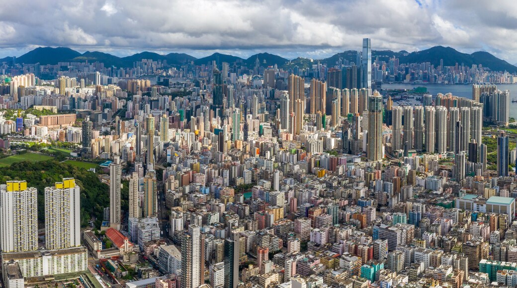 Hong Kong Cityscape from above