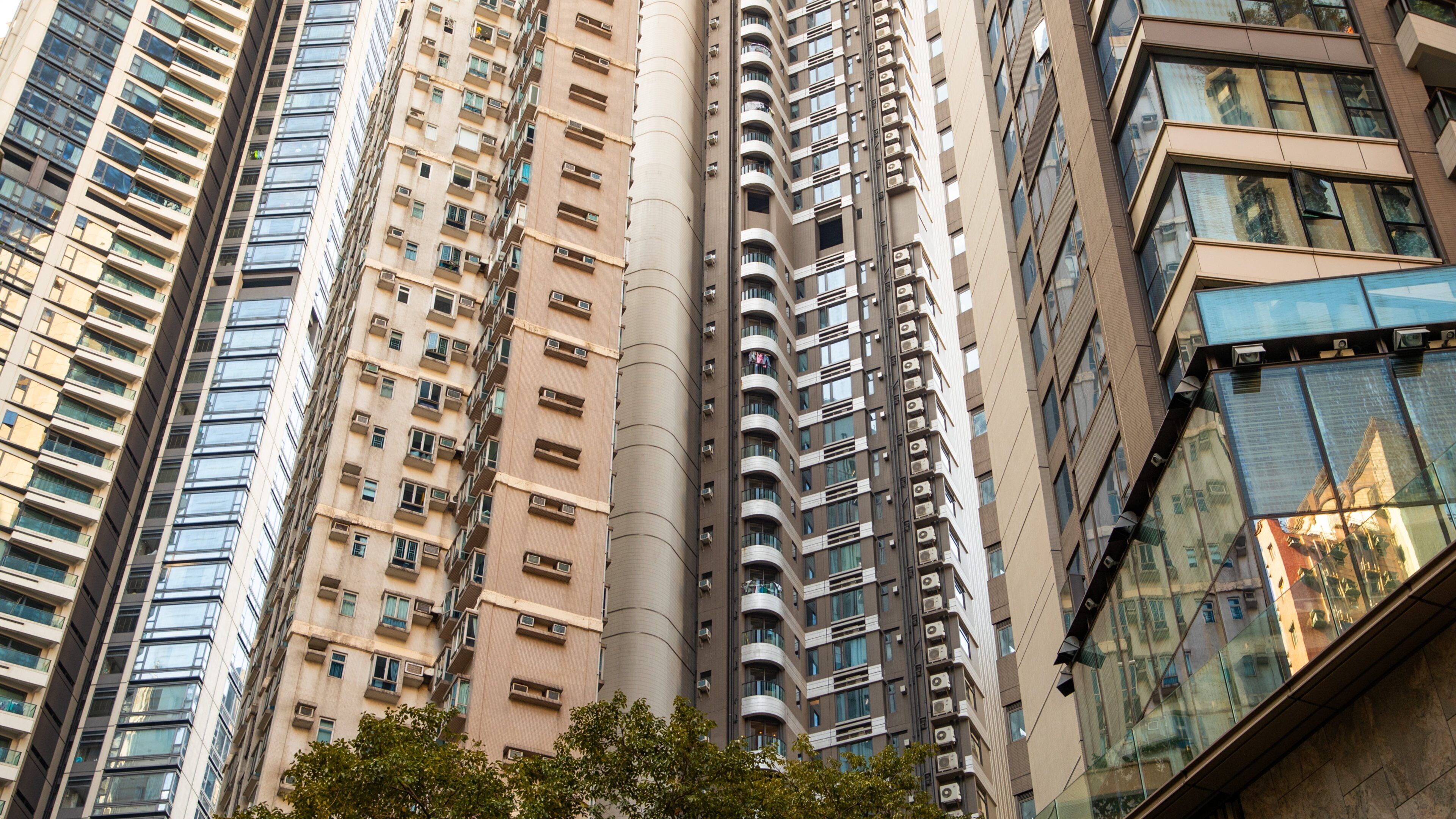 Mid-Levels featuring a city and a high rise building