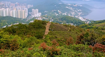 Hang Hau apartments, Clearwater Bay as seen from the popular Junk Peak Trail.