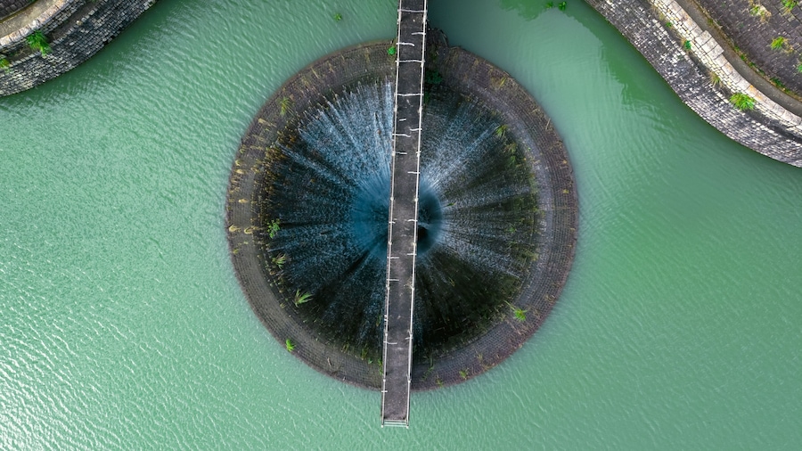 Aug 9 2025 Morning Glory Spillway at Shing Mun Reservoir
