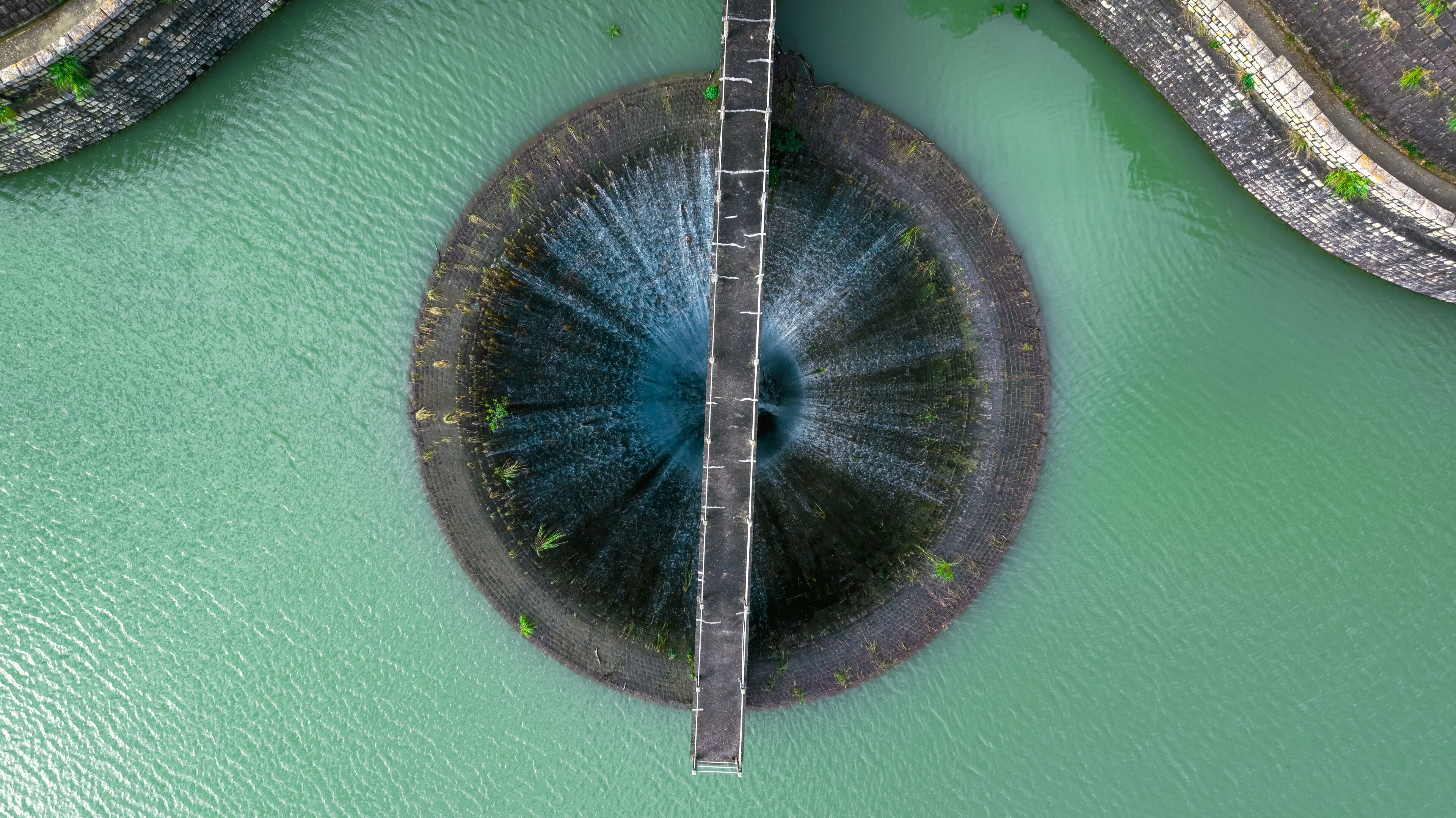 Aug 9 2025 Morning Glory Spillway at Shing Mun Reservoir