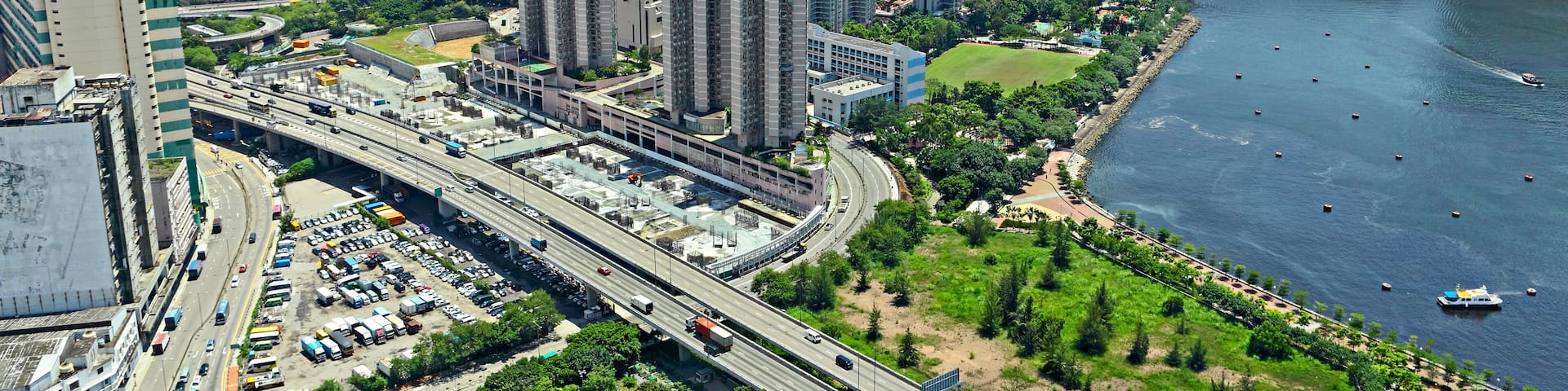 Tsuen Wan in Hong Kong; Shutterstock ID 88781329