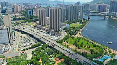Tsuen Wan in Hong Kong; Shutterstock ID 88781329