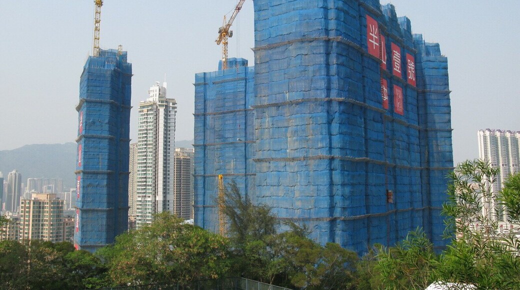 何文田-建築中的半山壹號 Celestial Heights, Ho Man Tin (under construction)