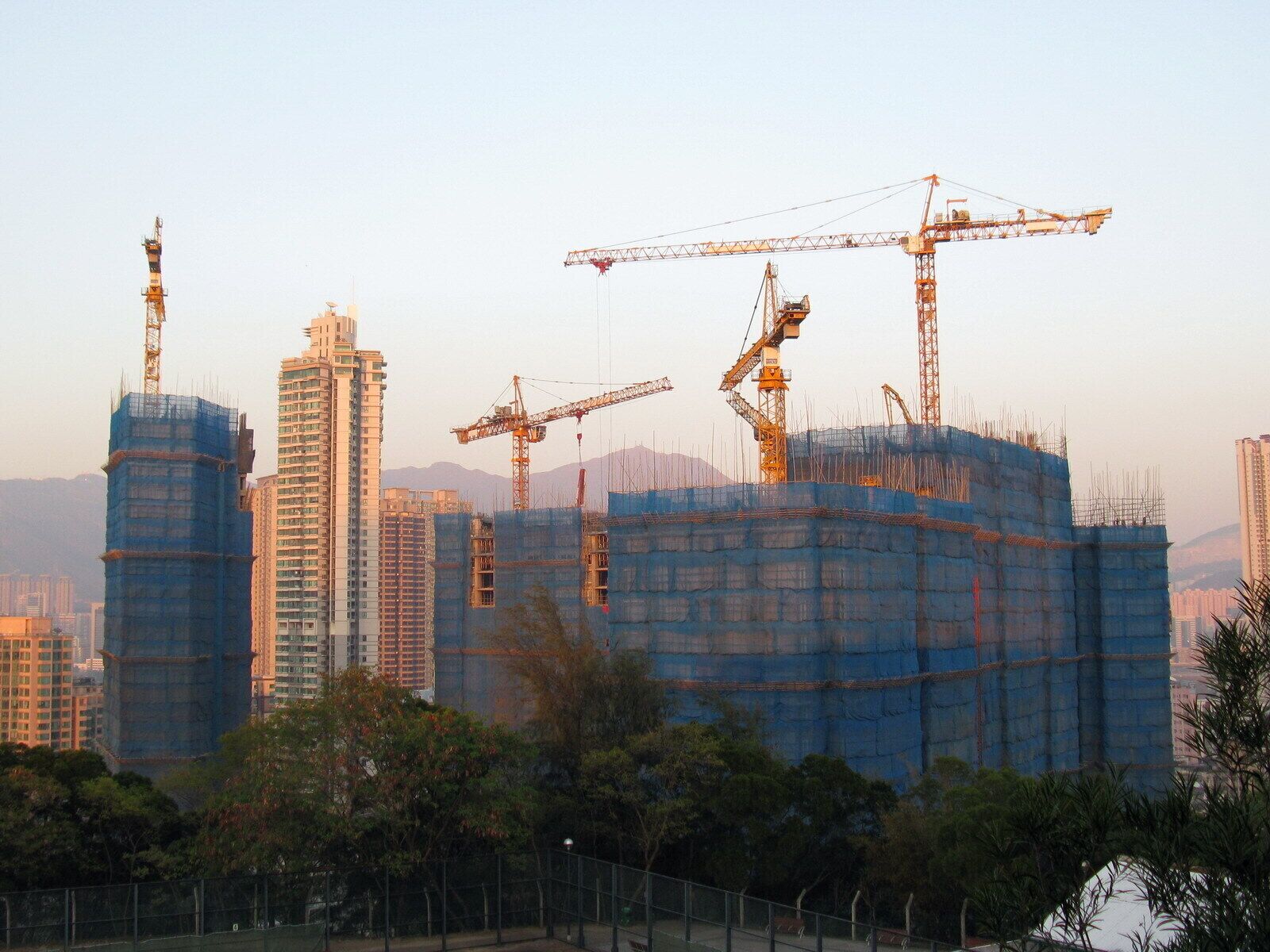 何文田-建築中的半山壹號 Celestial Heights, Ho Man Tin (under construction)