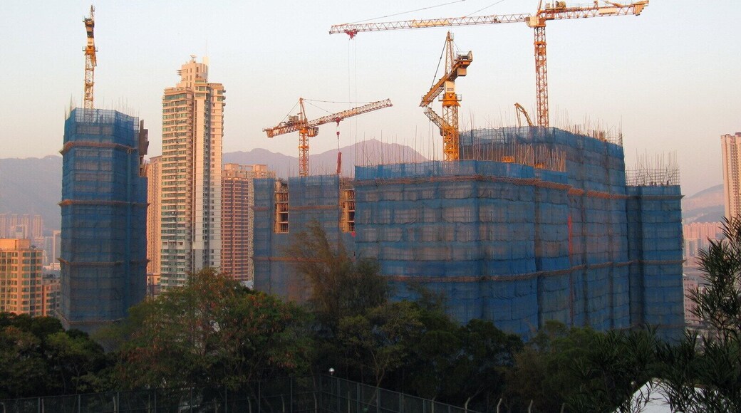何文田-建築中的半山壹號 Celestial Heights, Ho Man Tin (under construction)