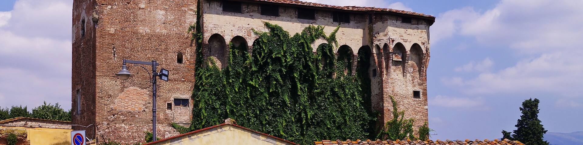 Strozzi fortress in Campi Bisenzio, Tuscany, Italy