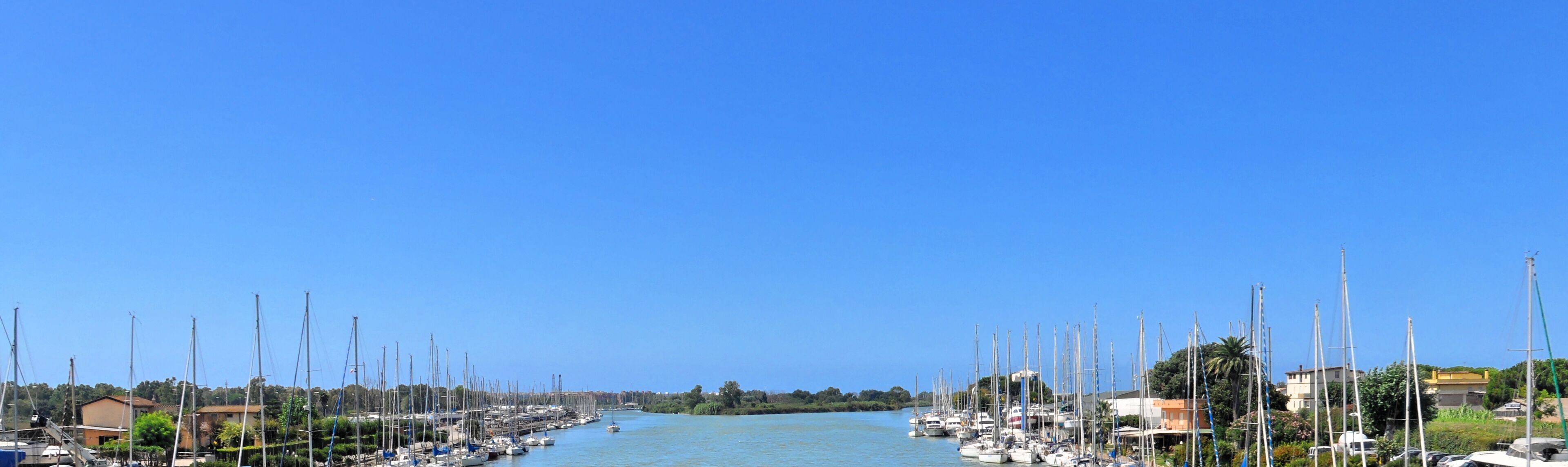 Lido di Ostia Fiume Tiber -Ponte della Scafa-