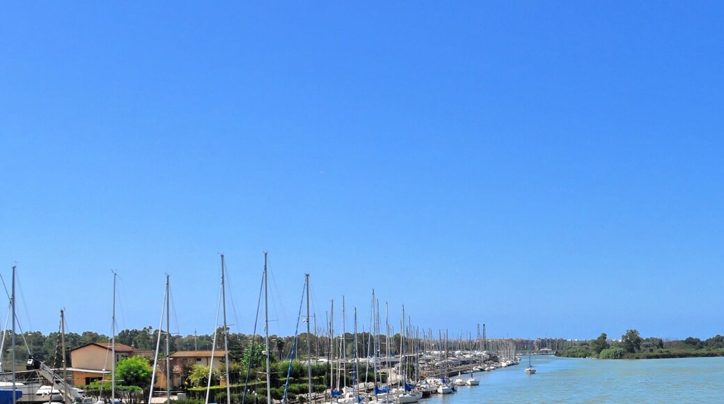 Lido di Ostia Fiume Tiber -Ponte della Scafa-