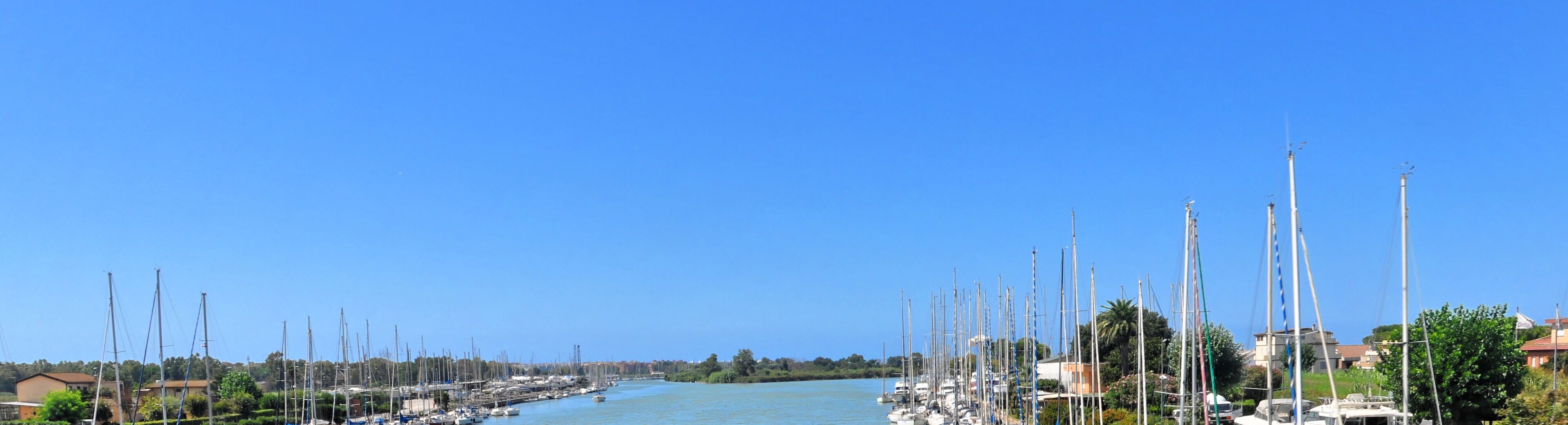 Lido di Ostia Fiume Tiber -Ponte della Scafa-
