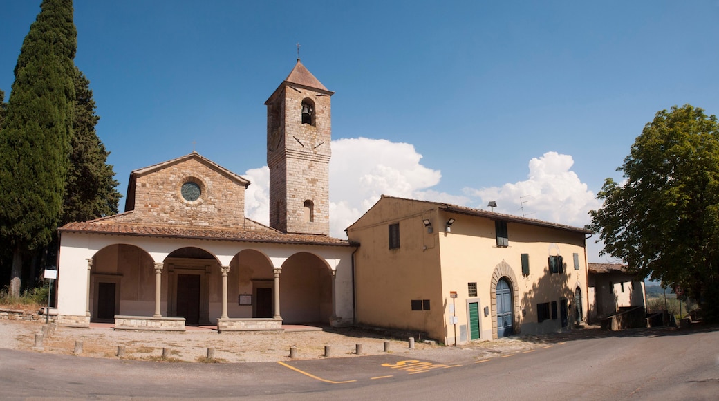 Italia, Toscana, Sesto Fiorentino, la chiesa di Cercina.