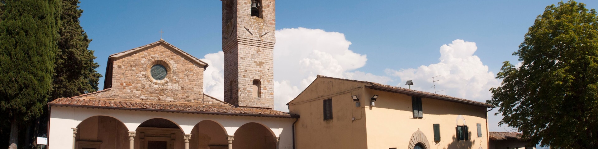 Italia, Toscana, Sesto Fiorentino, la chiesa di Cercina.