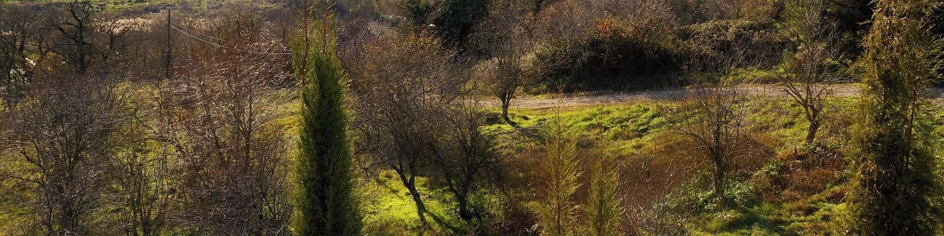 The view from the main square in San Casciano dei Bagni is amazing during the day and at sunset. If you're into walking, there is a trail you can follow all the way to Trequanda or opt for a shorter walk to the thermal baths, open year round. #sancascianodeibagni #tuscany #italy #europe #thermalbaths #TakeAHike