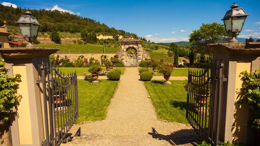 Italia, Toscana, Firenze, comune di Pontassieve. La villa di Gricigliano, adesso sede de Casa Generalizia e Seminario dell'Istituto di Cristo Re Sommo Sacerdote.