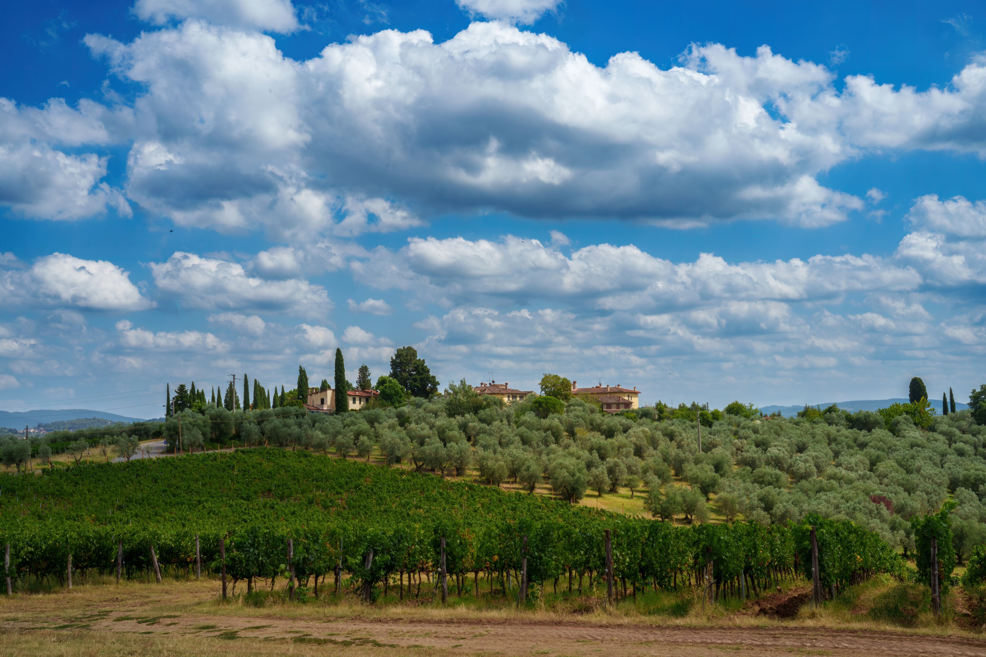 Rural landscape of Chianti, Tuscany, Italy