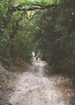 Beautiful gravelroad in grassina, Tuscany!