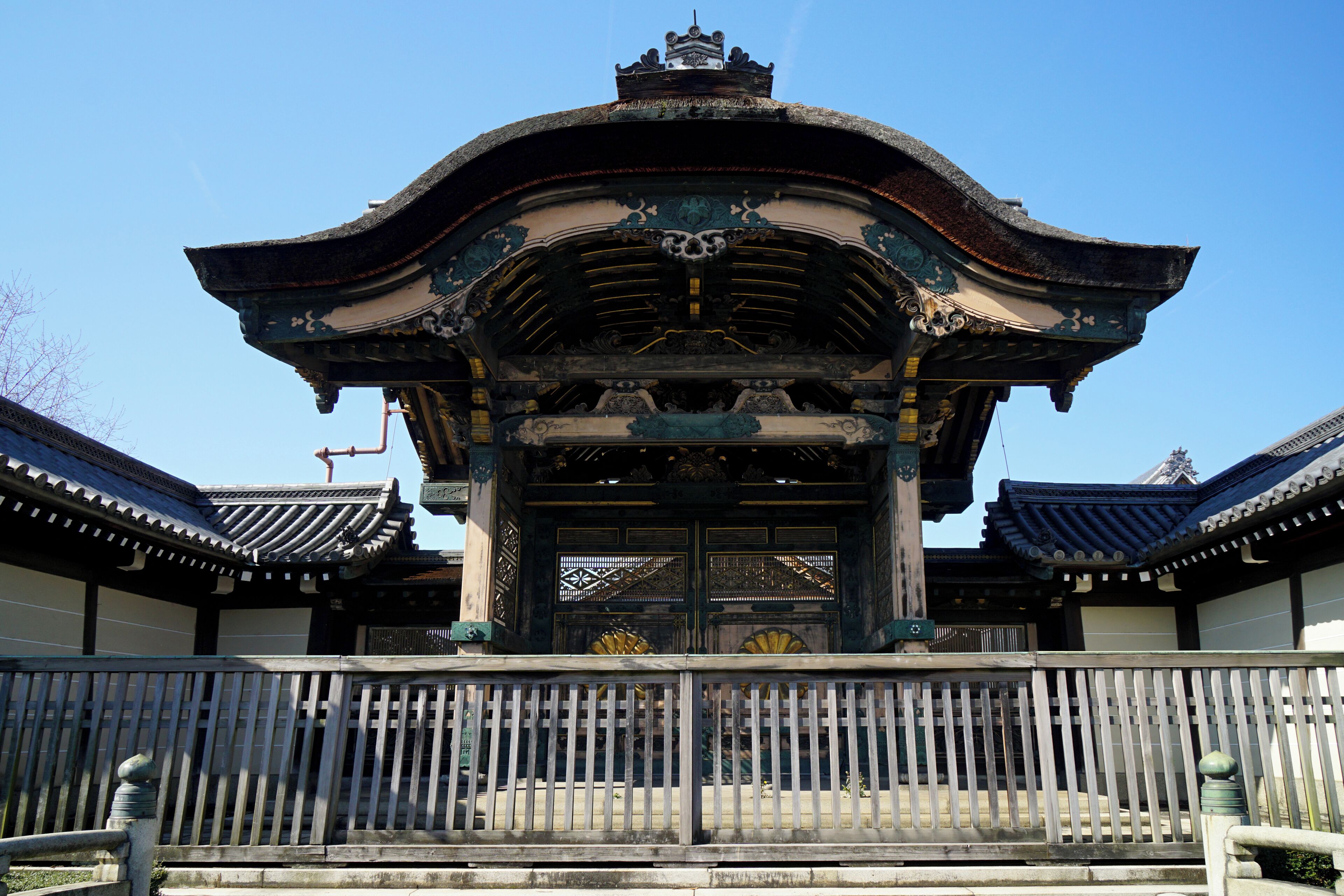 Higashi Honganji in Kyoto, Kyoto prefecture, Japan