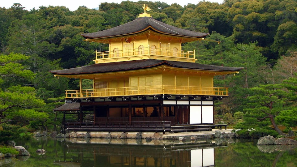 Kinkaku-ji (Golden Pavilion Temple), Kyoto, Kyoto Prefecture, Japan