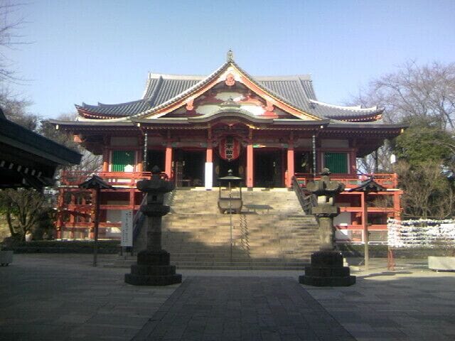 Main hall of Ryūsen-ji temple (Meguro Fudō) in Meguro, Tokyo