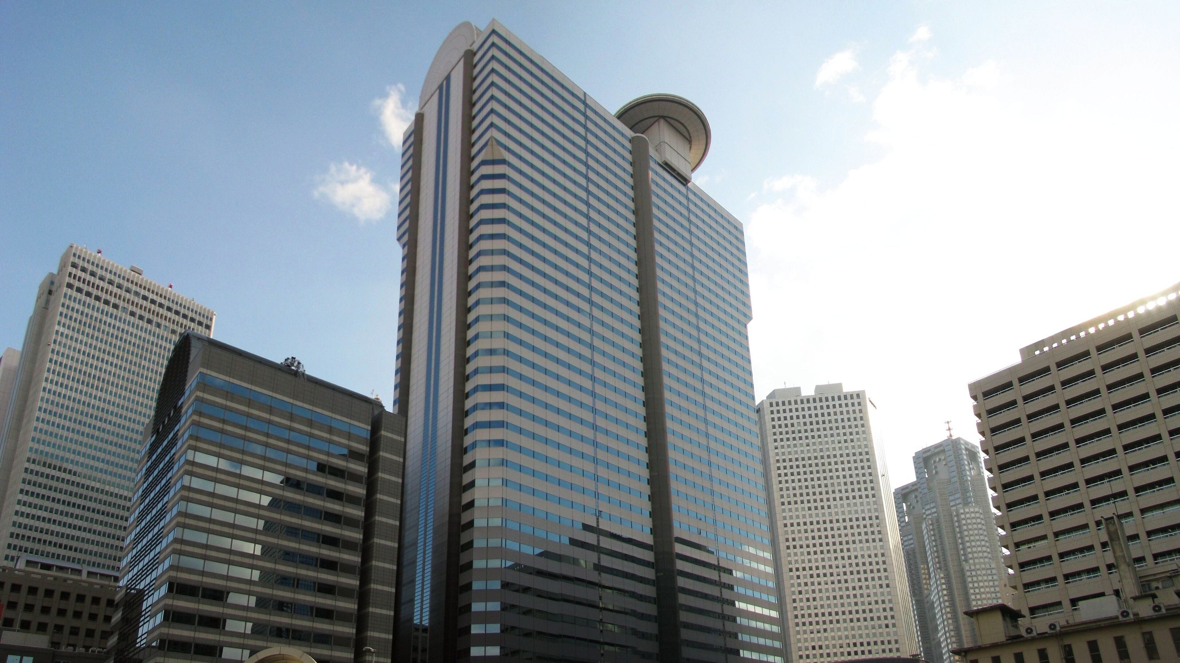 The Nishi-Shinjuku in Shinjuku, Tokyo, Japan.