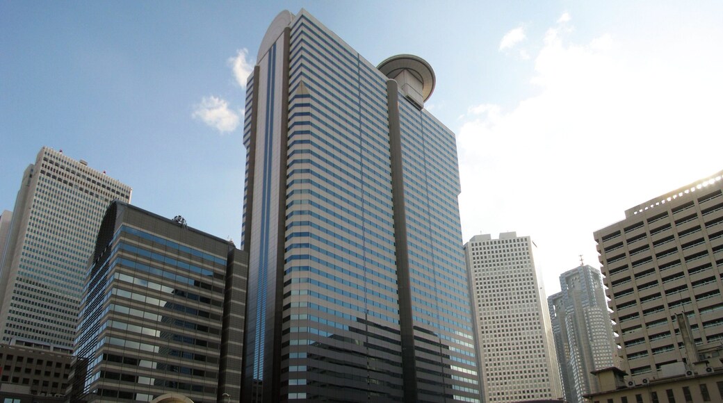 The Nishi-Shinjuku in Shinjuku, Tokyo, Japan.