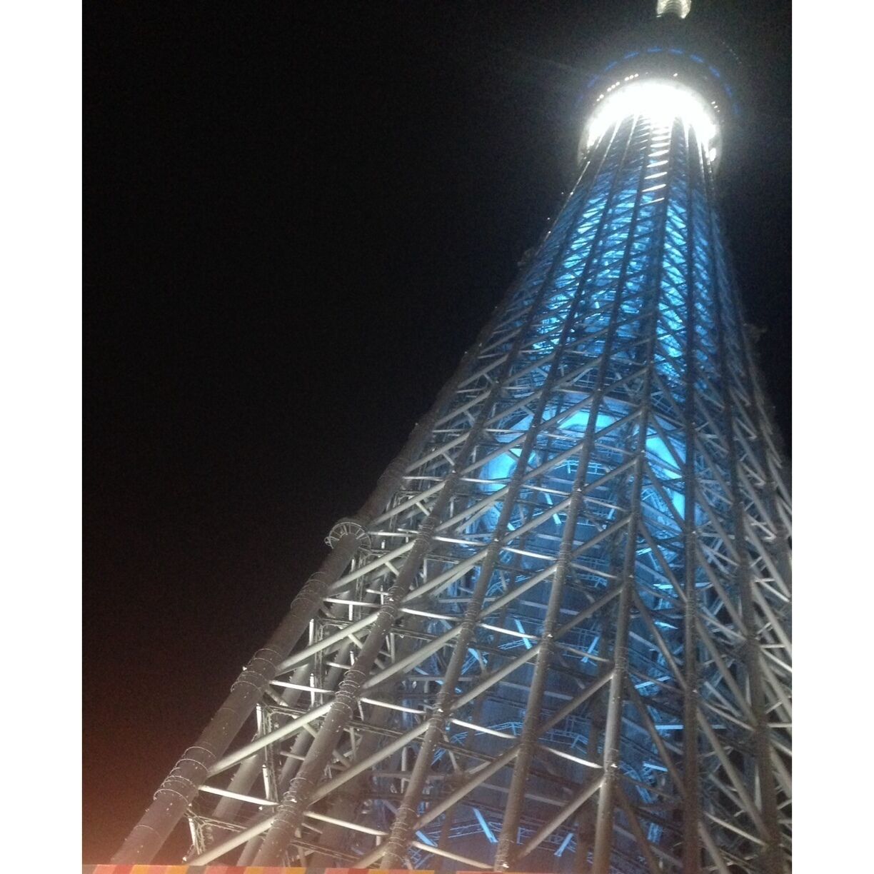 とあるイベントで、完成後初めてスカイツリーを訪れました