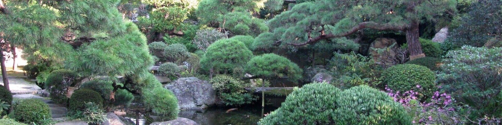 This is a Japanese garden of The Yamamoto-tei. The Yamamoto-tei is an old Japanese house. This place is Katsusika, Tokyo, Japan.