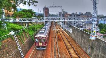 Hankyu train:阪急電車