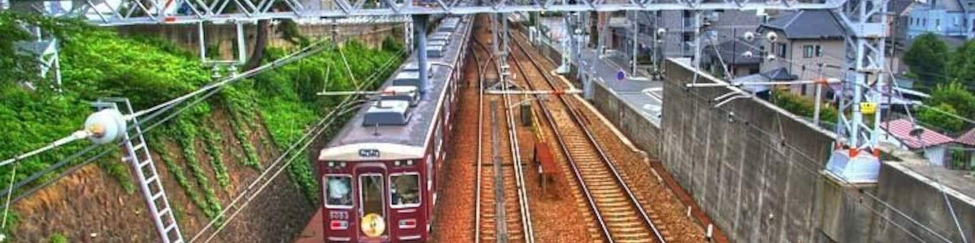 Hankyu train:阪急電車