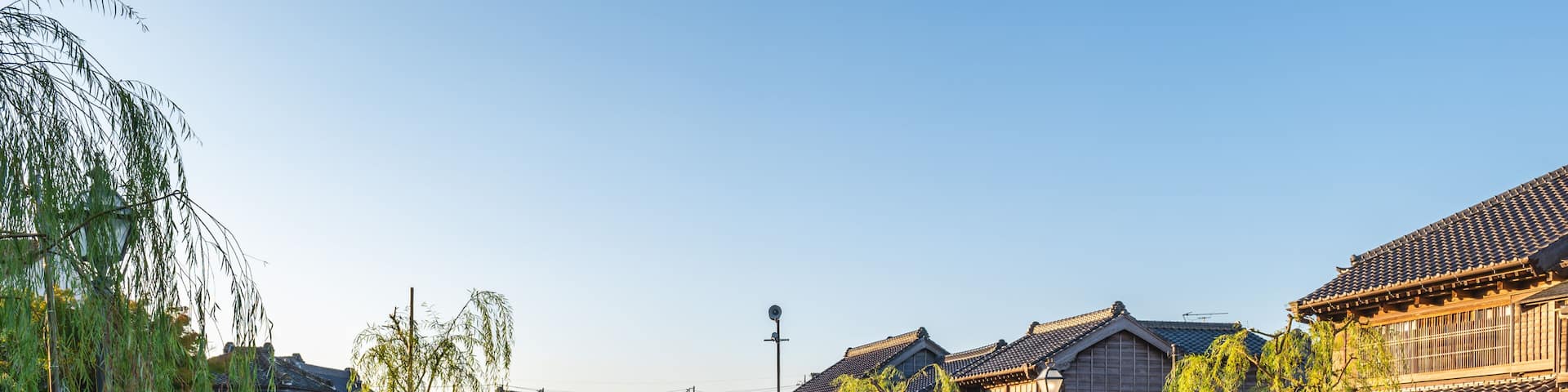 Sawara Historical District, an ancient town located in Chiba, Japan